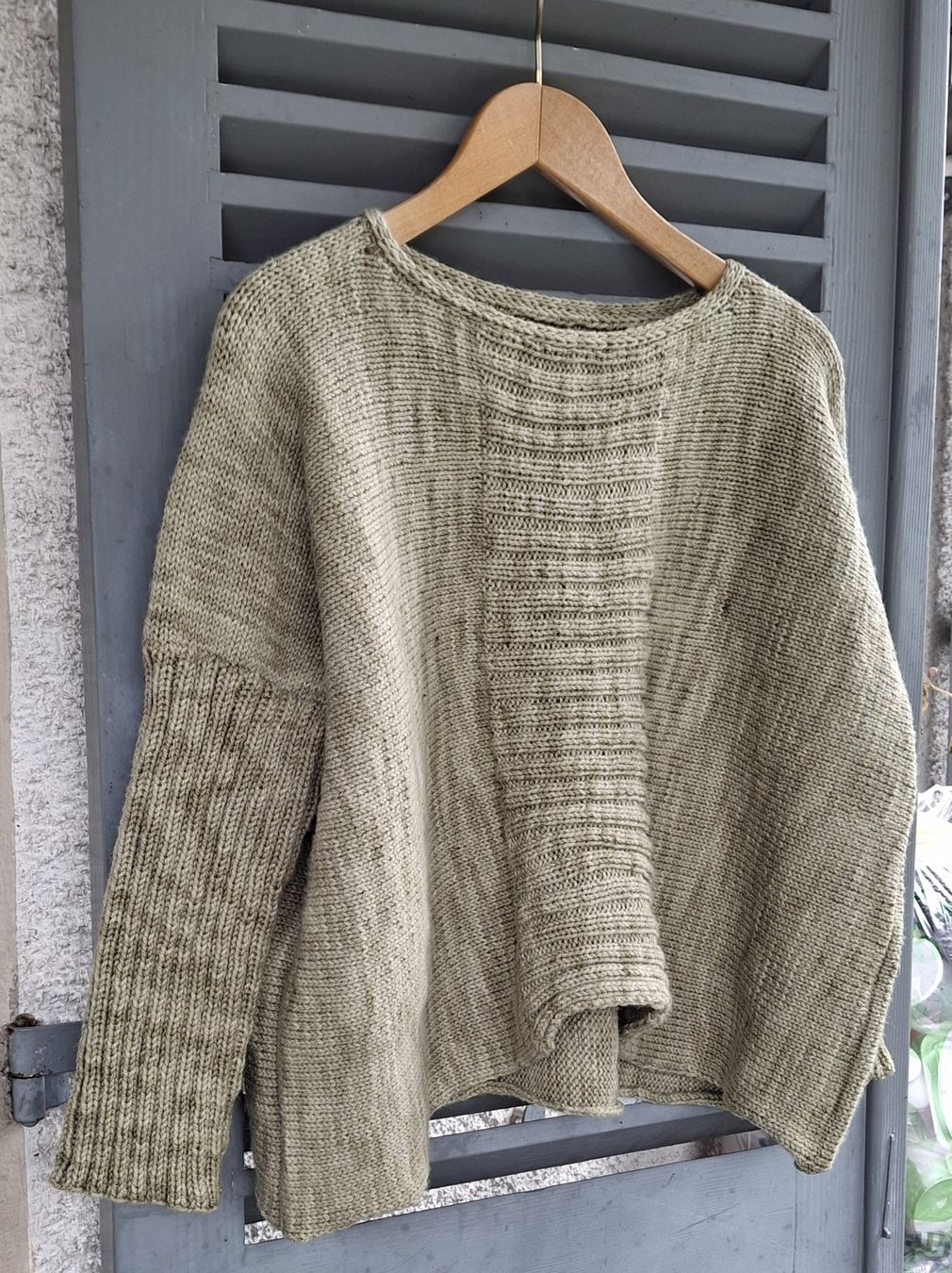 Maglioni & Felpe: Pulli Sweater "Green Dream" handgestrickt    NEU – Nuovo (secondo la descrizione) da Langenthal venduto da Handstrick 1