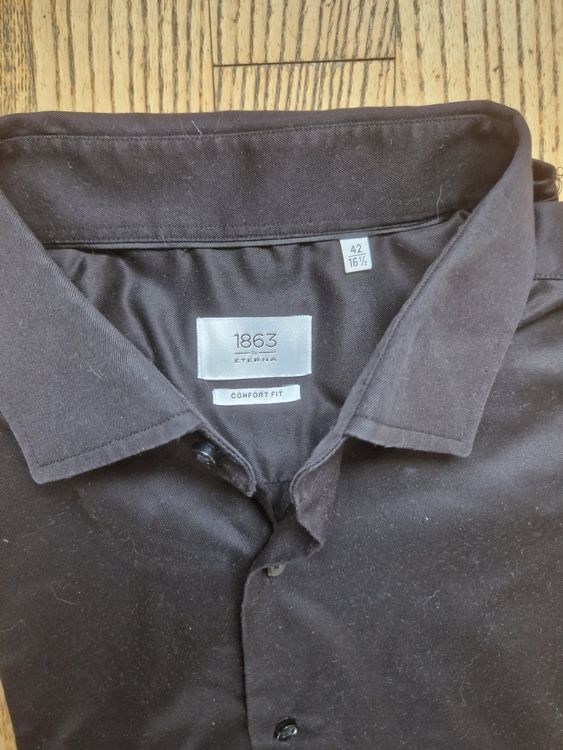 Eterna Langarm Hemd Comfort Fit Gr. 42 | Kaufen auf Ricardo