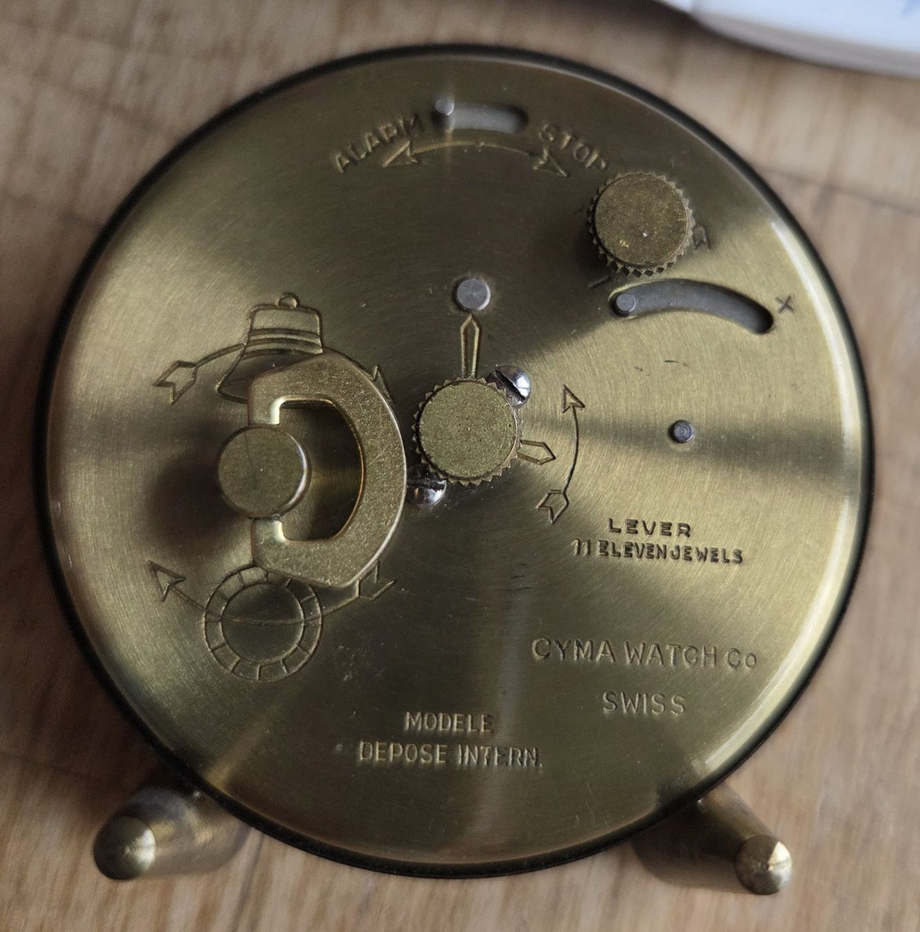 Cyma Sveglie: CYMA, AMIC, Weker, mechanisch.  1969 – Usato da Bottighofen venduto da Absaras 4