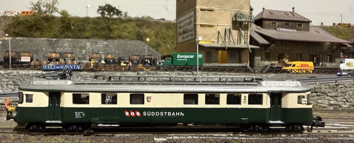 Wabu Trains électriques: Wabu SOB BDe 4/4 Gepäcktriebwagen Digital – D'occasion à Pfäffikon ZH par HR89