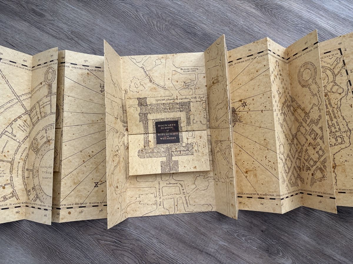 Tutte le decorazioni: Marauders Map Harry Potter Replikat – Nuovo (secondo la descrizione) da Oppligen venduto da anj_958g 5