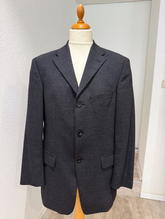 Strellson Sakko Anthrazit Super 100 Schurwolle Gr. 48