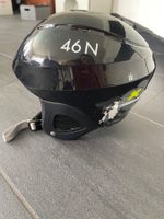 Skihelm schwarz Grösse 46N sichtbare Gebrauchsspuren