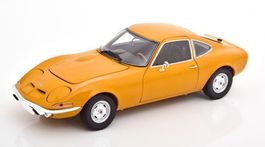 OPEL GT 1970 OCKERGELB, 1:18 MINICHAMPS