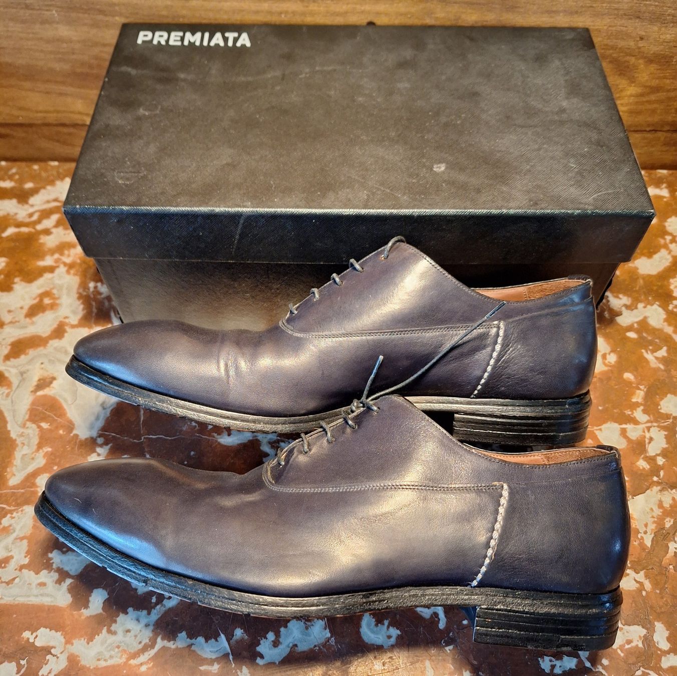 Scarpe da uomo: Premiata Derbies Dark Blue Night 9 UK – Nuovo e nell'imballaggio originale da Basel venduto da OnutWOODLAND 4