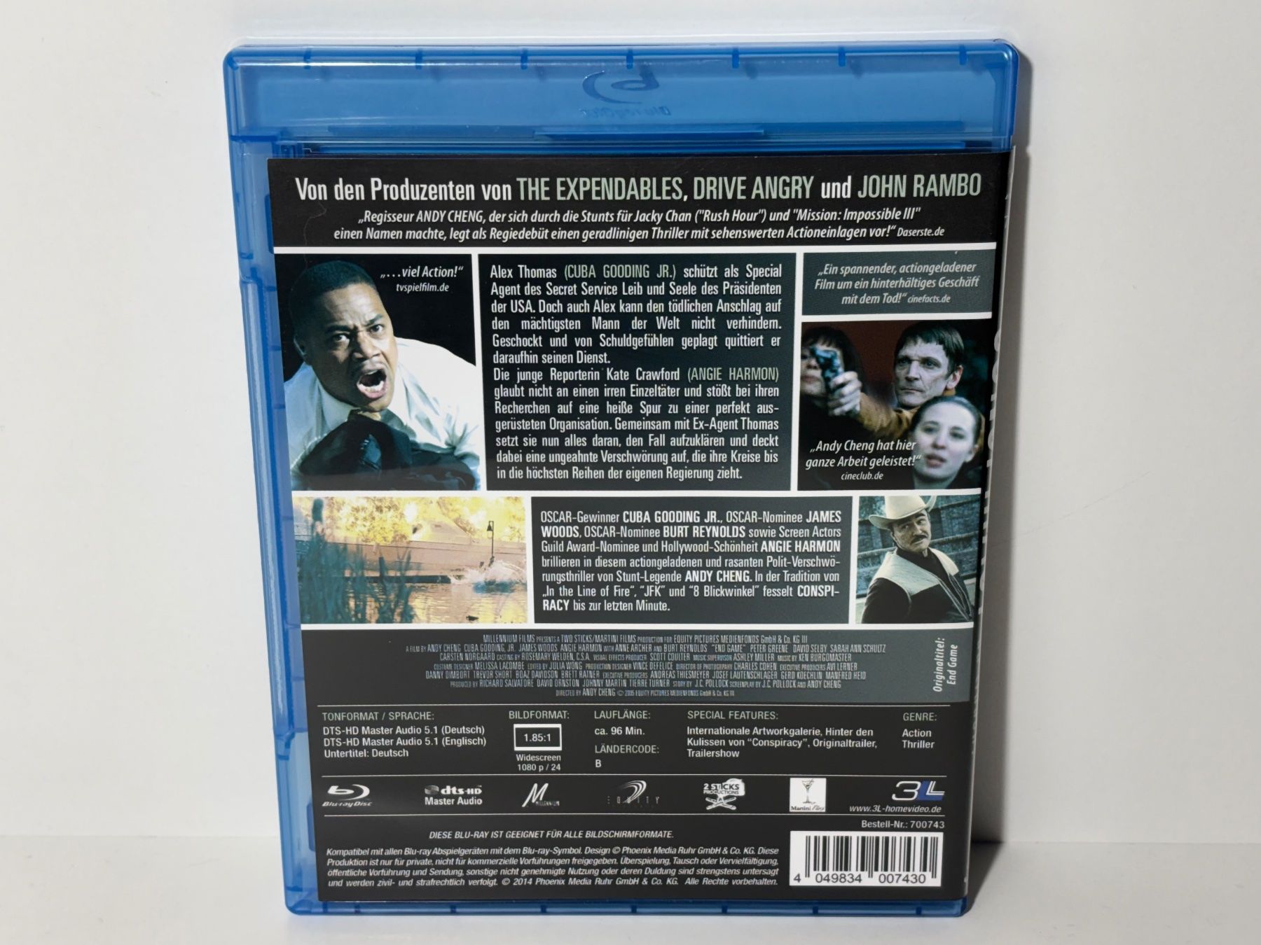 Alle DVDs: Conspiracy - Wem kannst du trauen? Blu Ray – Gebraucht aus Wilderswil von Sstriker 1