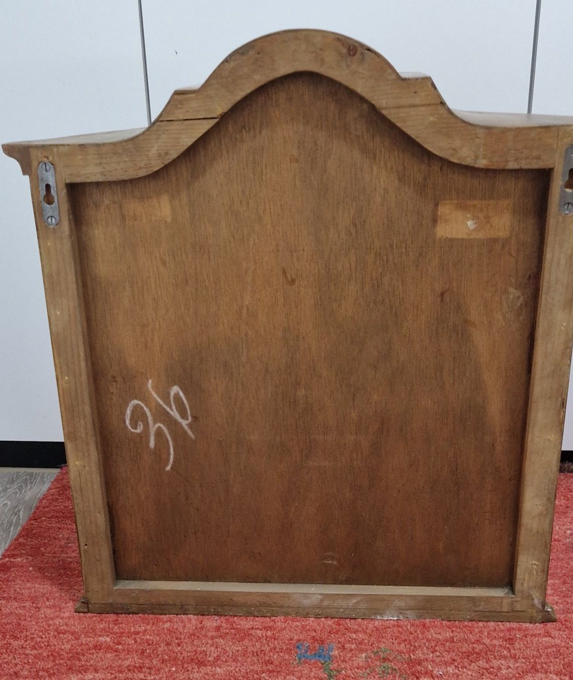 Vetrine: Antiker Hängeschrank, Vitrine, Nussbaum-Holz – Usato da Oberrohrdorf venduto da Friedob 4