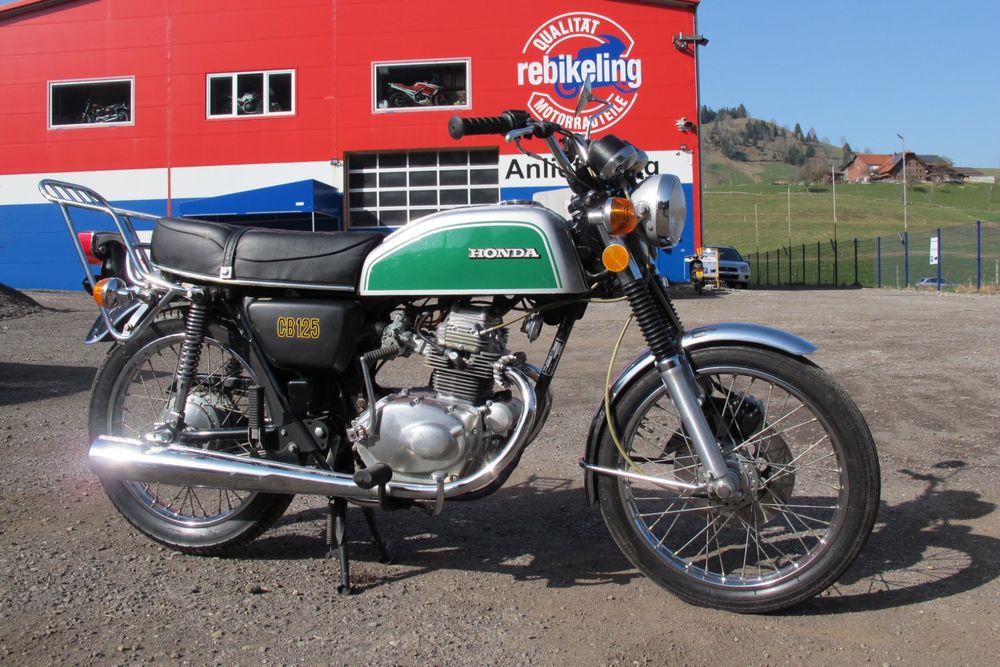 Honda CB125B6 CB 125 K7 16720 Km läuft gut, neue MFK Veteran