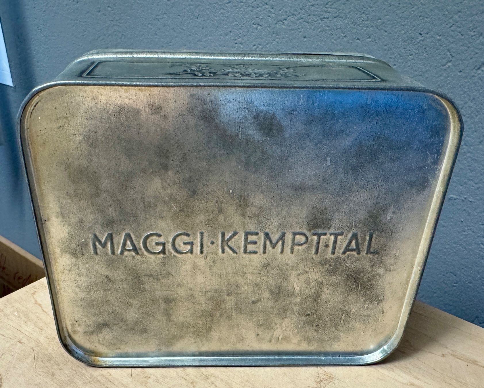 Dosen: Alte Blechdose MAGGI Kempttal vintage – Gebraucht aus Rothrist von Luckywinner 5