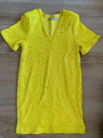 Cocktailkleid gelb