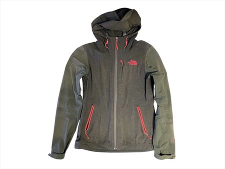 The North Face Damen Jacke HyVent 2.5L, Grösse S - Olivgrün