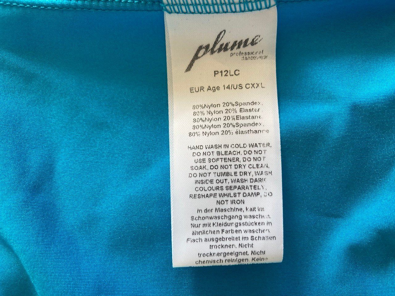 Scarpe, pantaloni & magliette da ginnastica: Justaucorps pour danse classique – Usato da La Tour-de-Peilz venduto da vve_nm8c 2