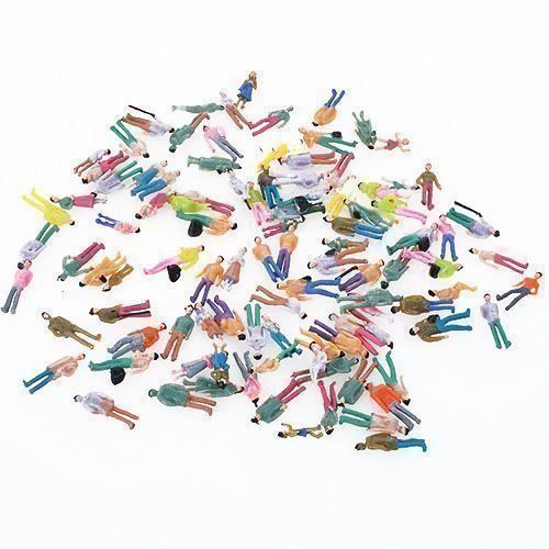 Modellini di ferrovie: 100x H0 Figuren Stehende Model Set – Nuovo (secondo la descrizione) da Thun venduto da nuonuoshop 2