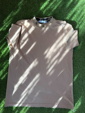 T-Shirt Calvin Klein Jeans beige Grösse S
