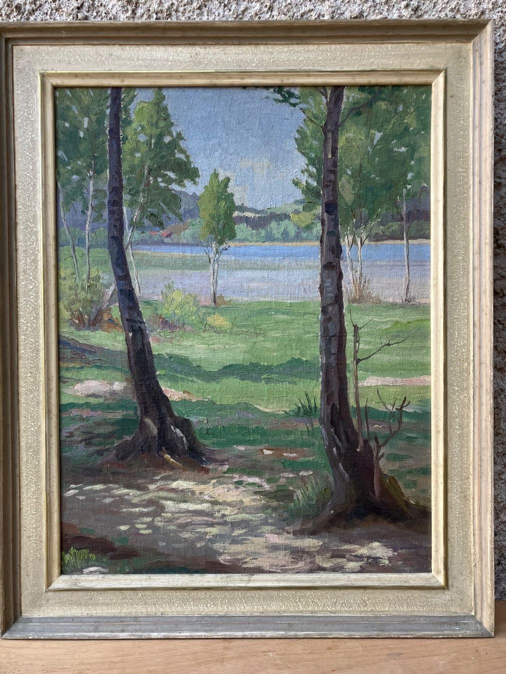 Tableaux: Landschaft am Wasser – D'occasion à Wetzikon ZH par artefix