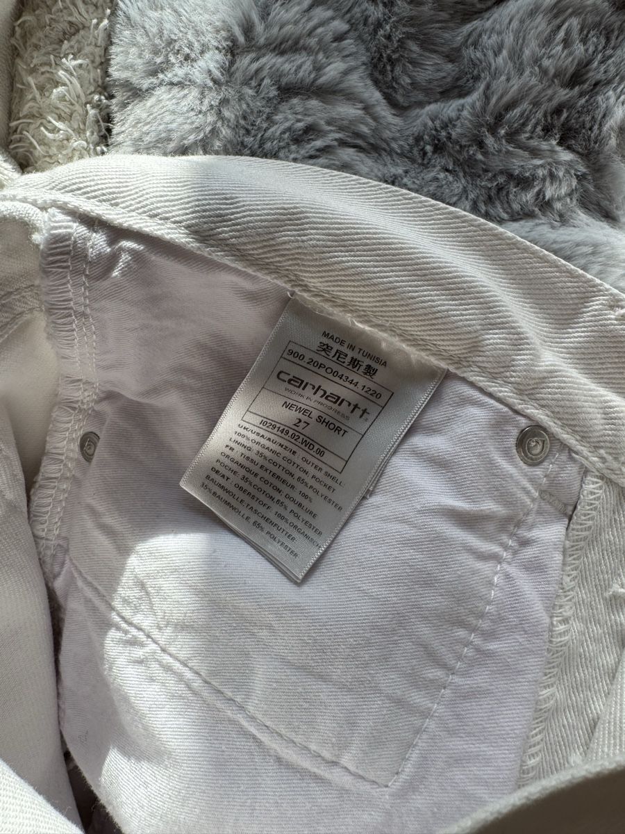 Carhartt Hosen: Short blanc Carhartt  – Neu (gemäss Beschreibung) aus Nyon von mar_2xlg 3