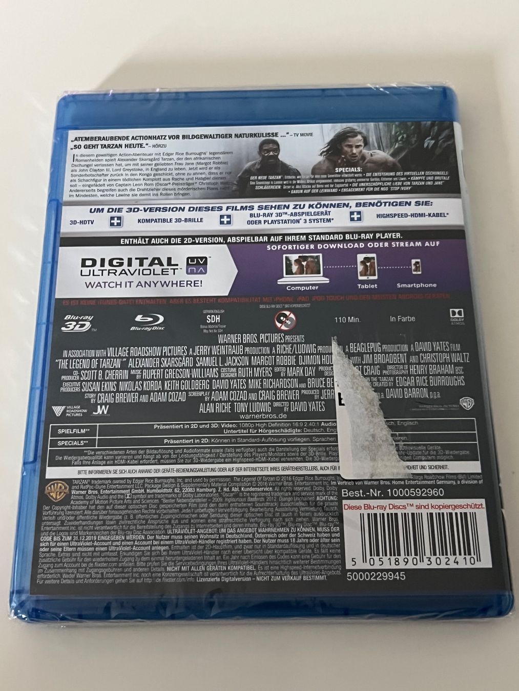 Alle DVDs: Tarzan 3D Blu-Ray – neu – Neu und originalverpackt aus Altstätten SG von sheamus 1
