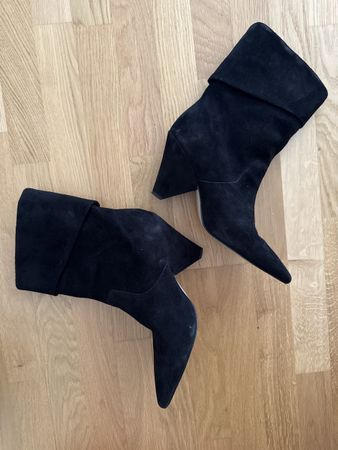Wildlederstiefelette