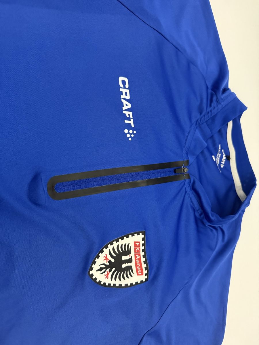 Craft Canottiere & Pantaloni: FC Aarau craft presentation shirt – Usato da Bremgarten AG venduto da mariboz 1
