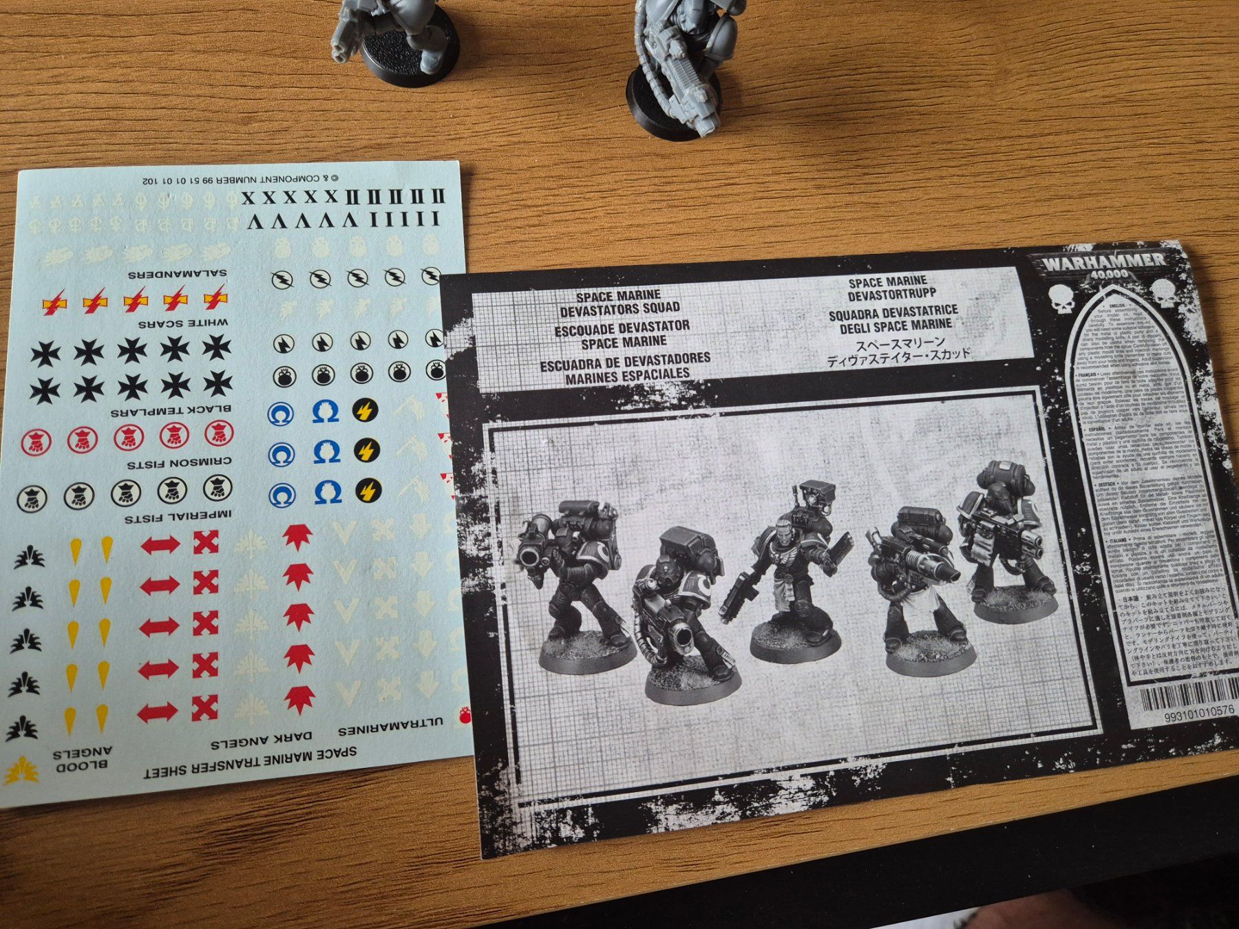 Modellbausätze & Standmodelle: Warhammer 40K – Escouade de 5 Space Marine Devastators – Gebraucht aus Lausanne von raphael910 2