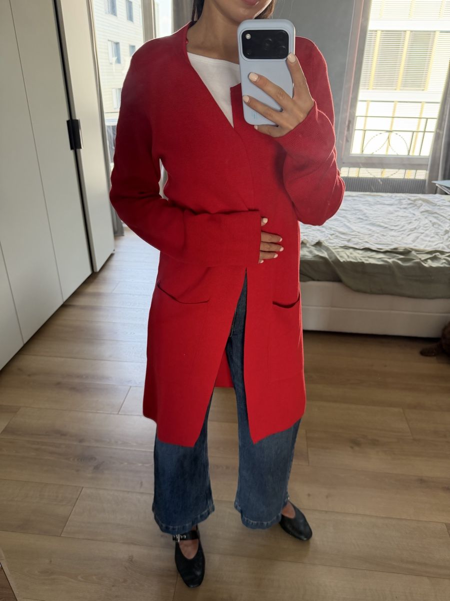 Maglioni & Felpe: Strickjacke Principles Rot Grösse 12 guter Zustand – Nuovo (secondo la descrizione) da Paradiso venduto da ksh_b5nb 2