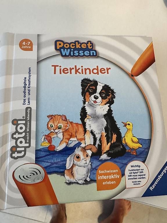 Libri: Tiptoi Pocket Tierkinder – Nuovo e nell'imballaggio originale da Solothurn venduto da kaankk