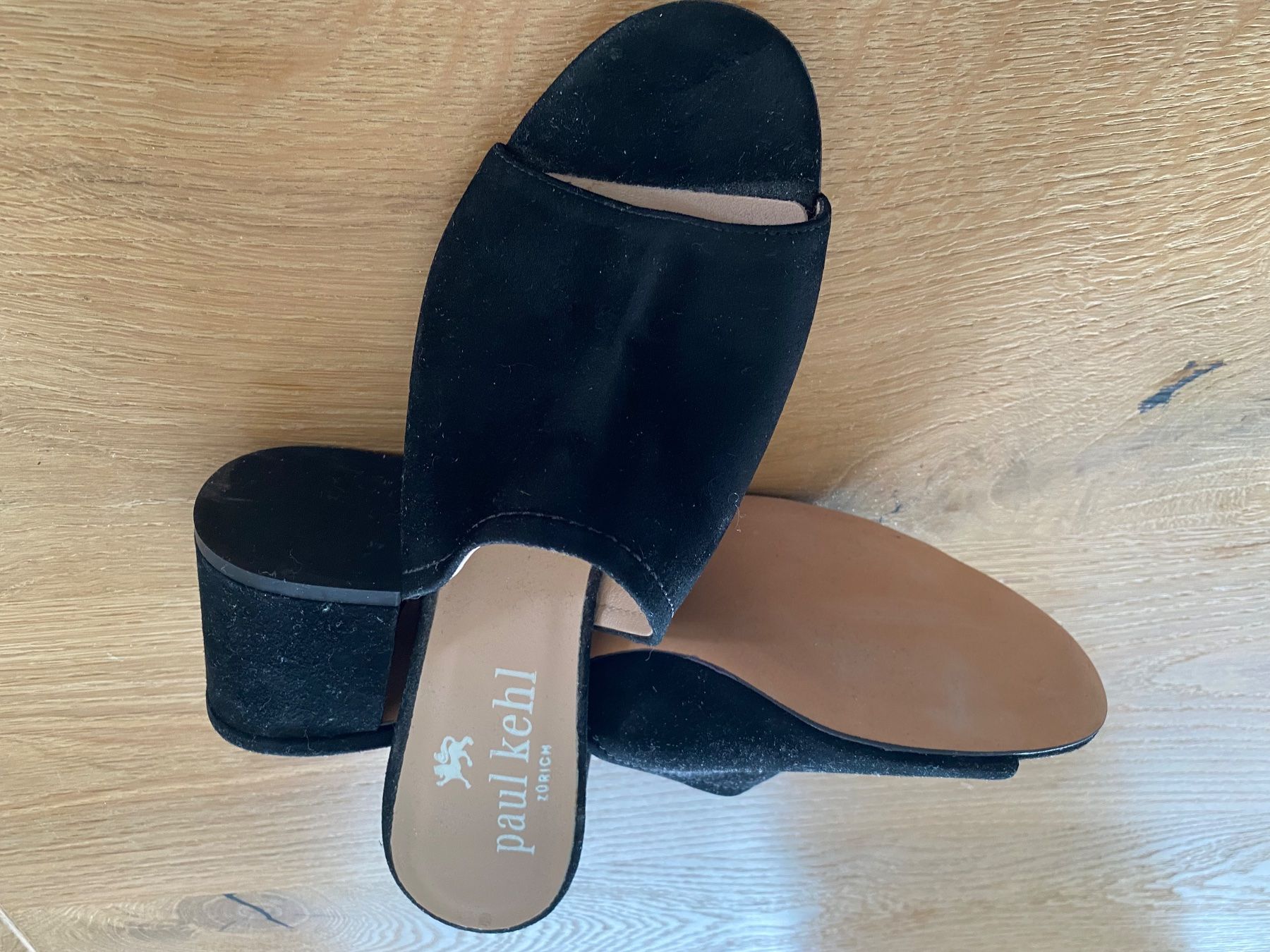 Kaiser Damenschuhe: Pantolette schwarz Gr 41 – Gebraucht aus Binz von Llasvegas