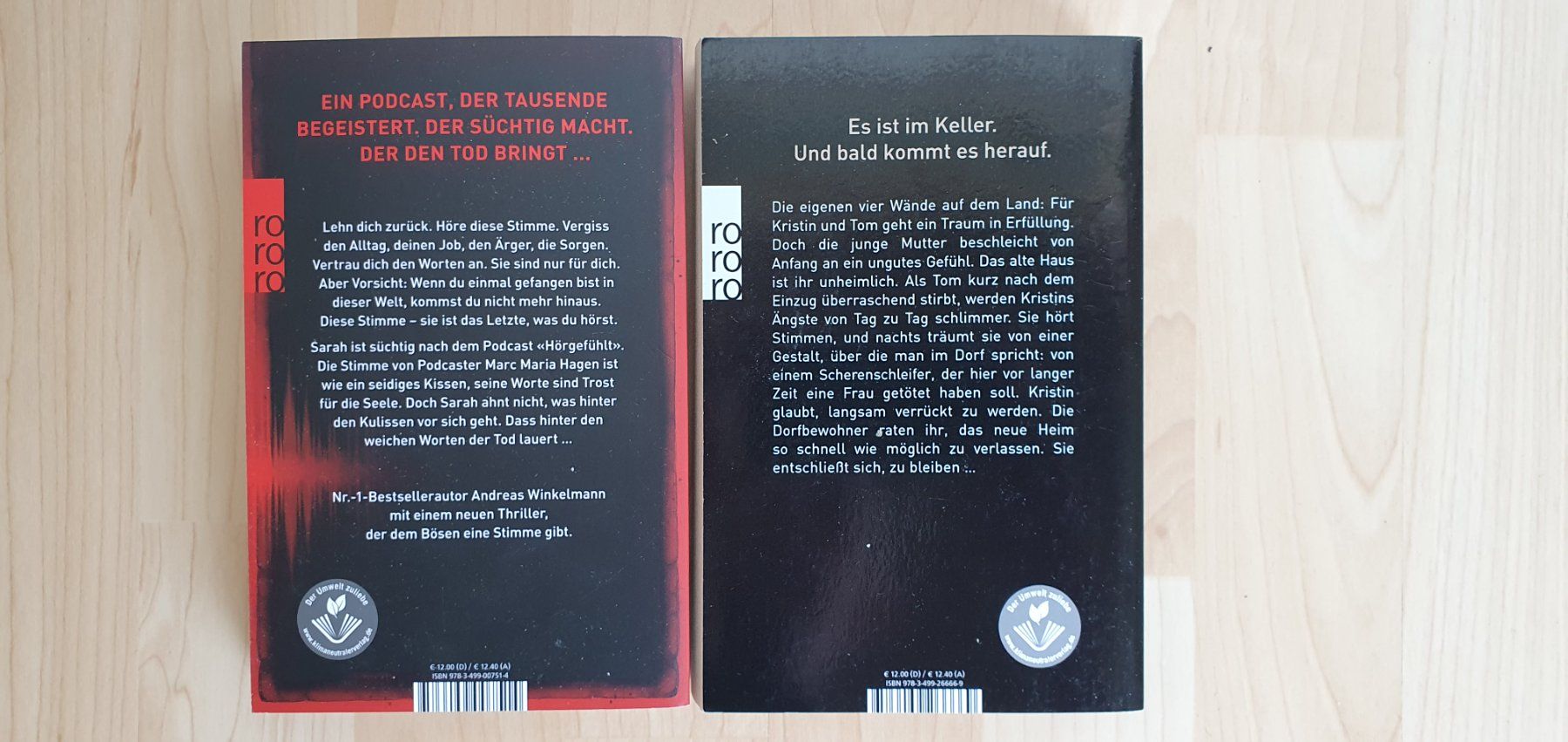 Libri: 2x Andreas Winkelmann Krimi Thriller – Nuovo (secondo la descrizione) da Ernetschwil venduto da Cob1998 1
