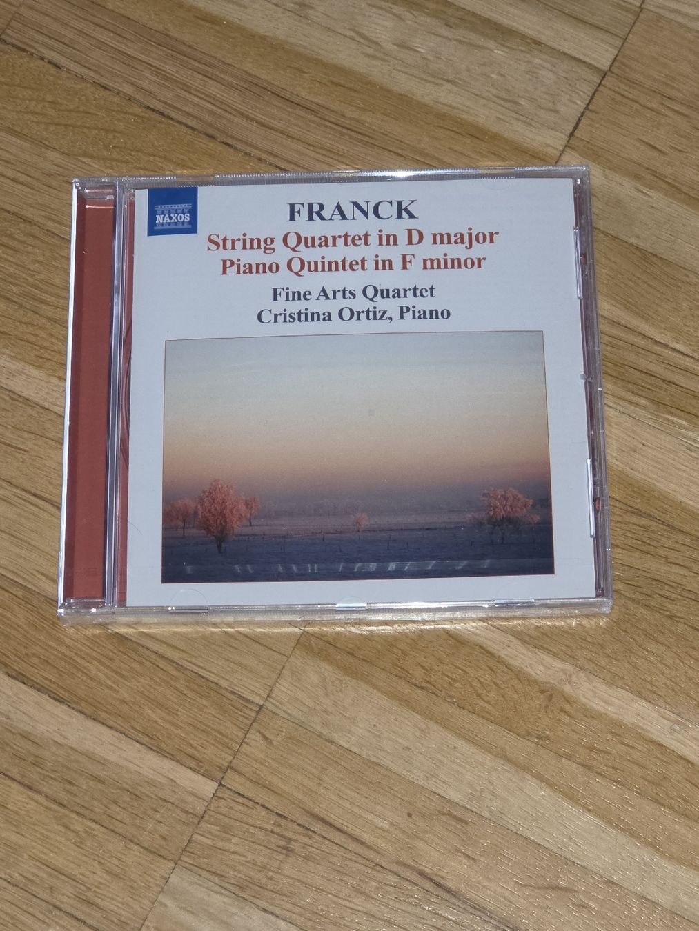 CD: Neue CD: Cesar Franck: String Quartets und  Piano Quintet – Nuovo e nell'imballaggio originale da Aesch BL venduto da immon