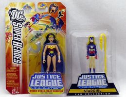 WONDER WOMAN & STARGIRL SEXY DC JUSTICE LEAGUE MATTEL 2005
