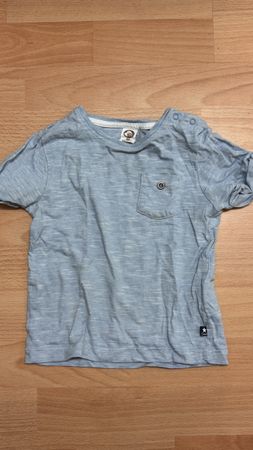 Sommer T-Shirt für Jungs, Grösse 92, hellblau meliert
