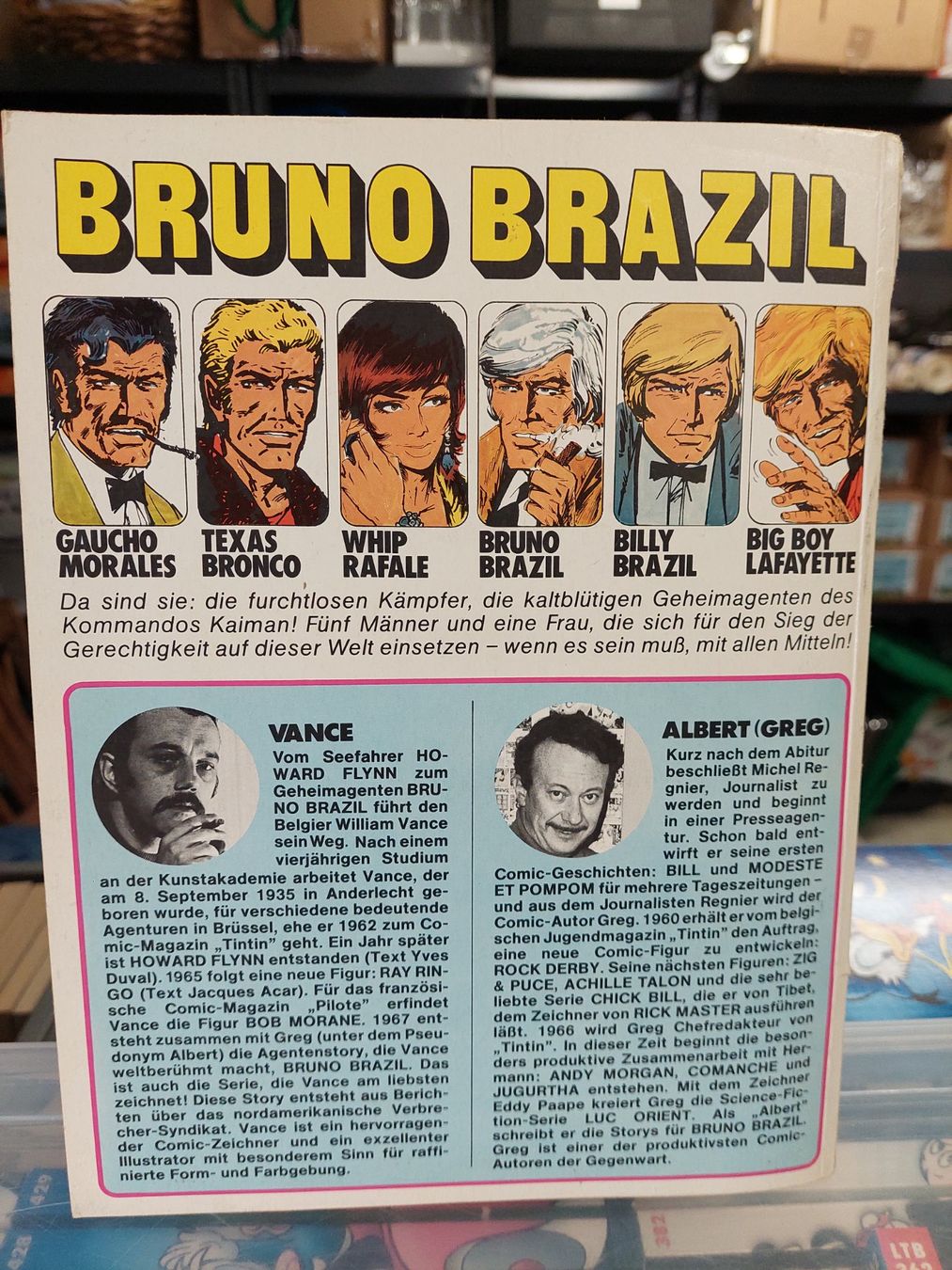 Fumetti: Zack Box 11 Bruno Brazil – Usato da Oberwil b. Zug venduto da PrimaryBlue 2