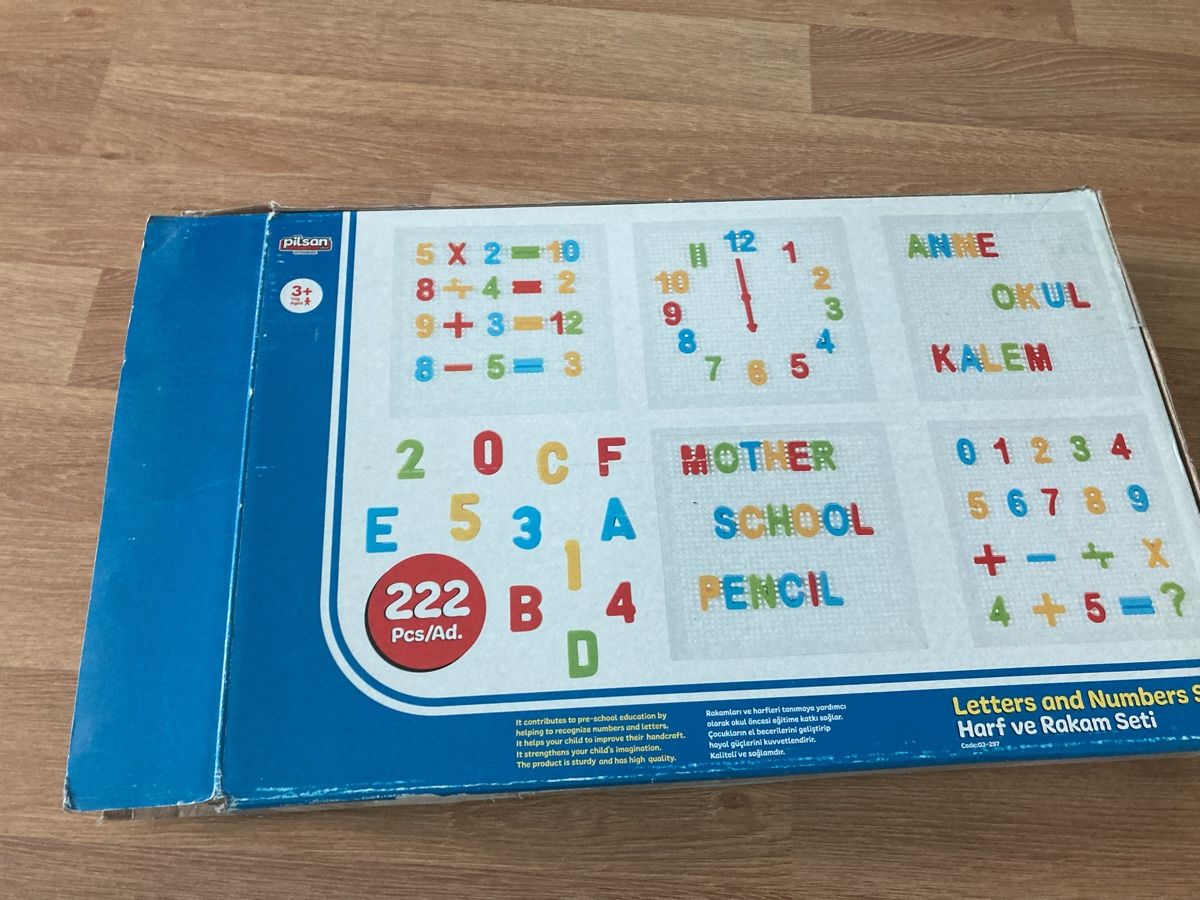 Giocattoli: Buchstaben und Zahlen Set – Nuovo (secondo la descrizione) da Emmenbrücke venduto da JJ_89 1
