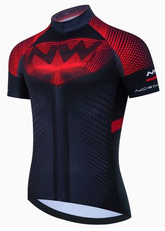 Maillot cycliste taille xxL rouge/noir - État neuf