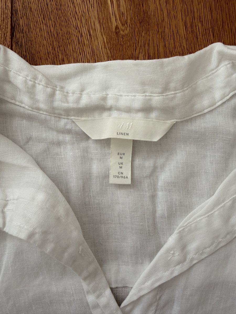 H&M Camicette: H&M - Leinen Hemd, Gr. M – Usato da Interlaken venduto da fbnscl 1