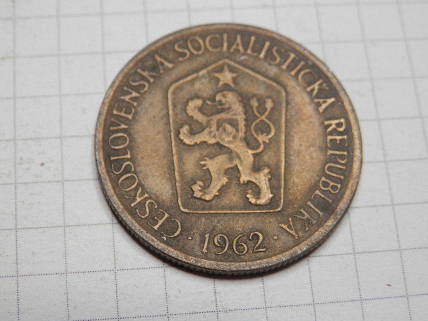 Tutti le monete: Tschechoslowakei 1 Krone, 1962 – Usato da Weiach venduto da weiach81
