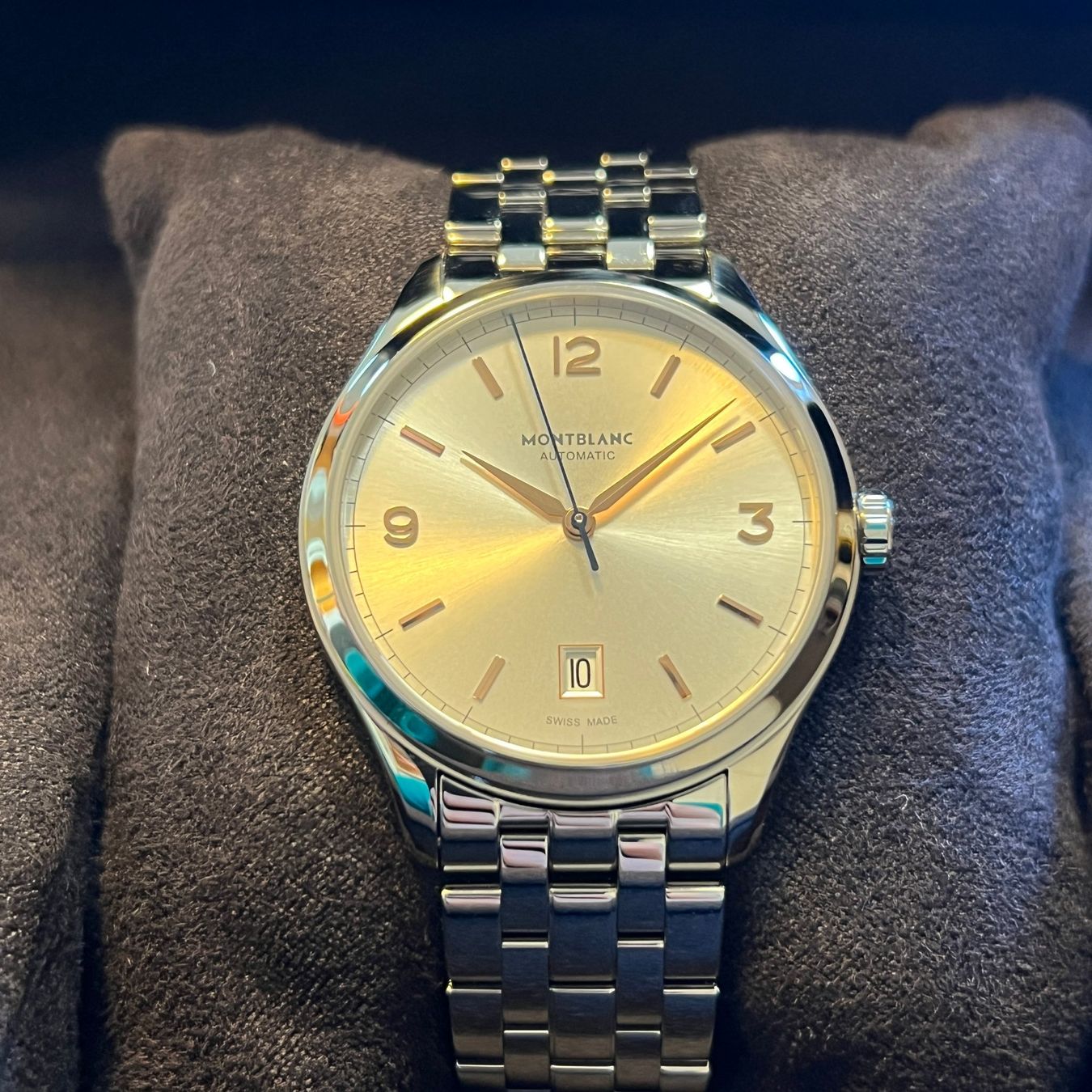 Montblanc Orologi: Montblanc Heritage Automatic Full Set 7345 – Usato da Carouge GE venduto da Watchaser