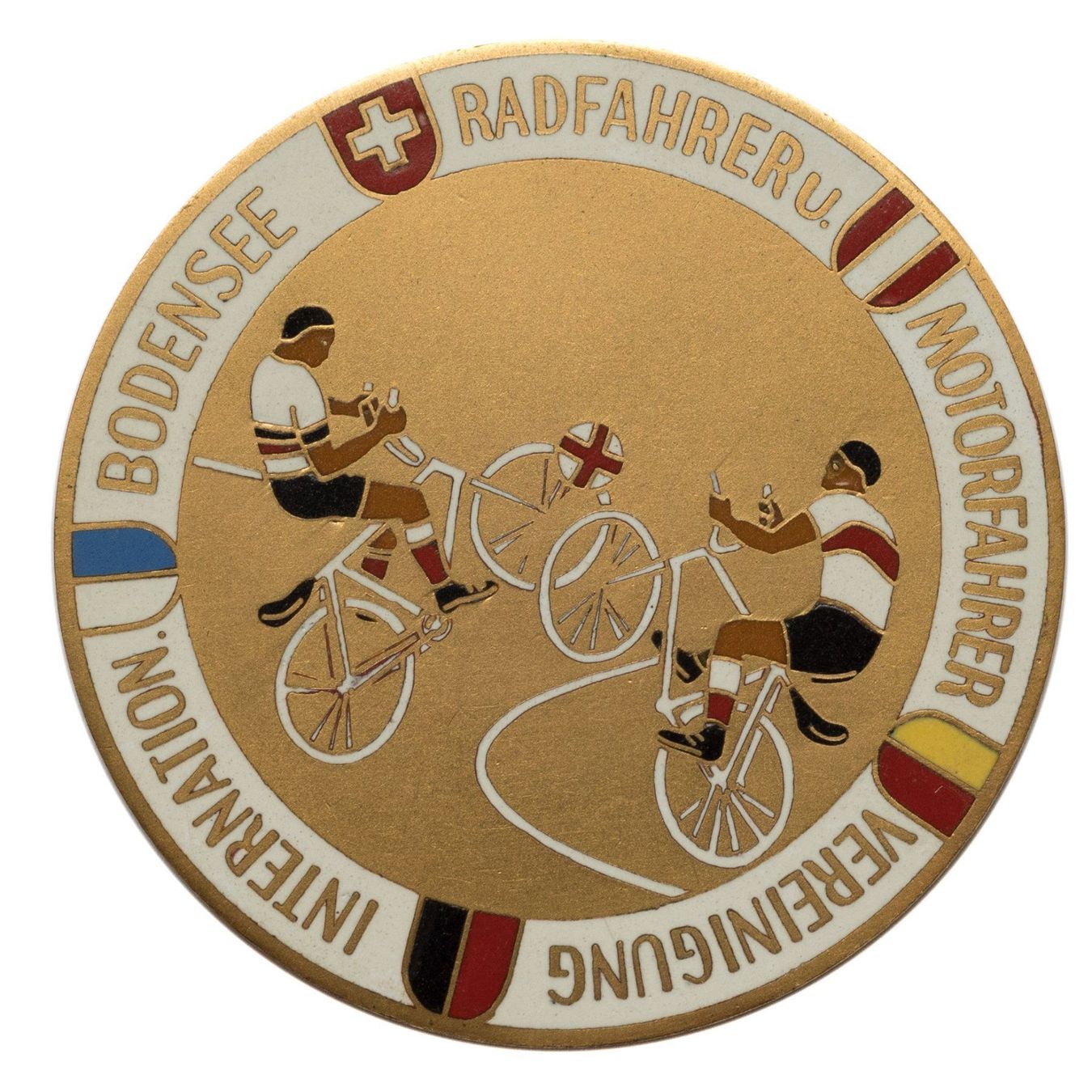 Medaglie: Medaille Bodensee Radfahrer 1955 – Usato da Rotkreuz venduto da Swiss-Coins