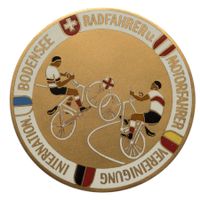 Medaille Bodensee Radfahrer 1955