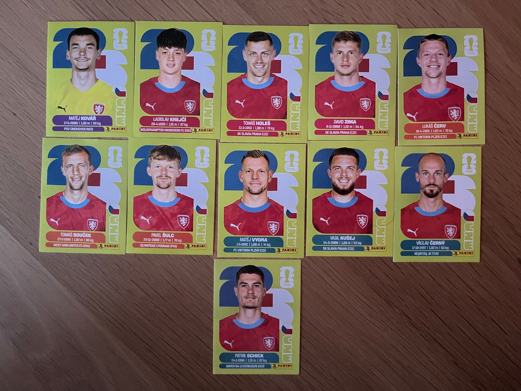 Panini Carte collezionabili: Panini WM 2026 Sticker Tschechien – Nuovo e nell'imballaggio originale da Luzern venduto da strandbar90