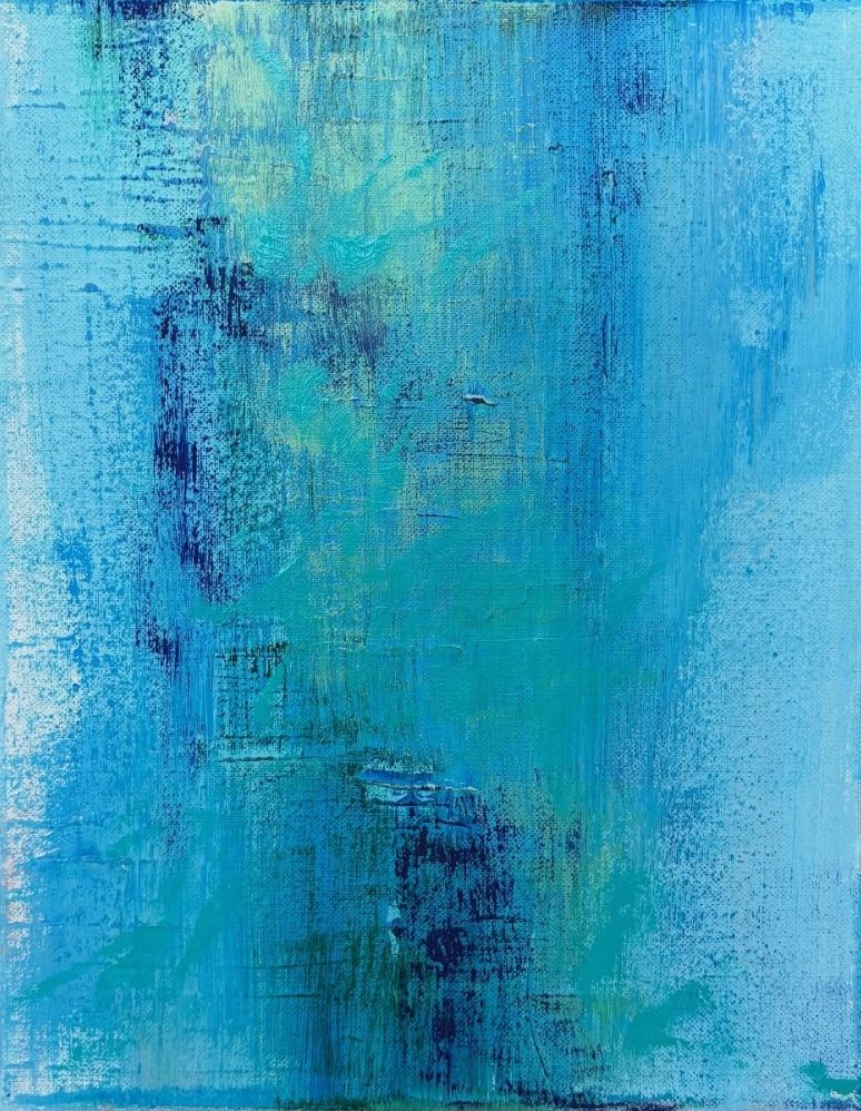 Dipinti: Abstract painting Size: 28x35.5cm – Nuovo e nell'imballaggio originale da Zürich venduto da Asybb 1