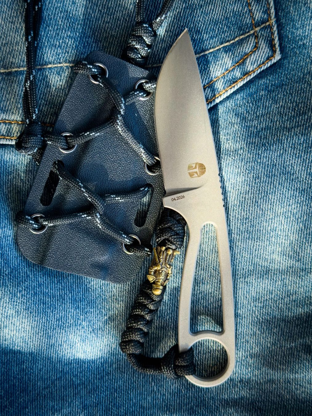Accessori: A.R. CUSTOM – BLACK TEMPLAR Neck Messer – Nuovo (secondo la descrizione) da Reinach AG venduto da Rousseau_J