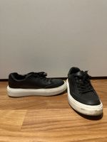 Schwarze Zara Sneakers Gr. 40, Plateau-Sohle