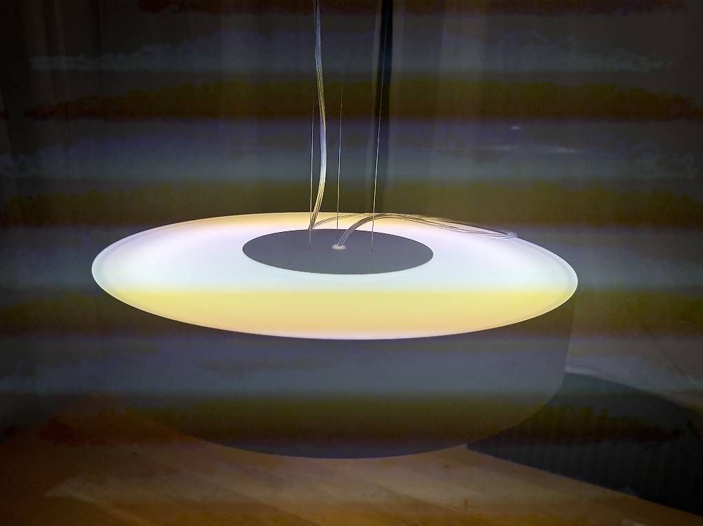 Philips Lampade: Philips Hue LED-Pendelleuchte Ø 45 cm – Usato da Winterthur venduto da Fazzoletto 1
