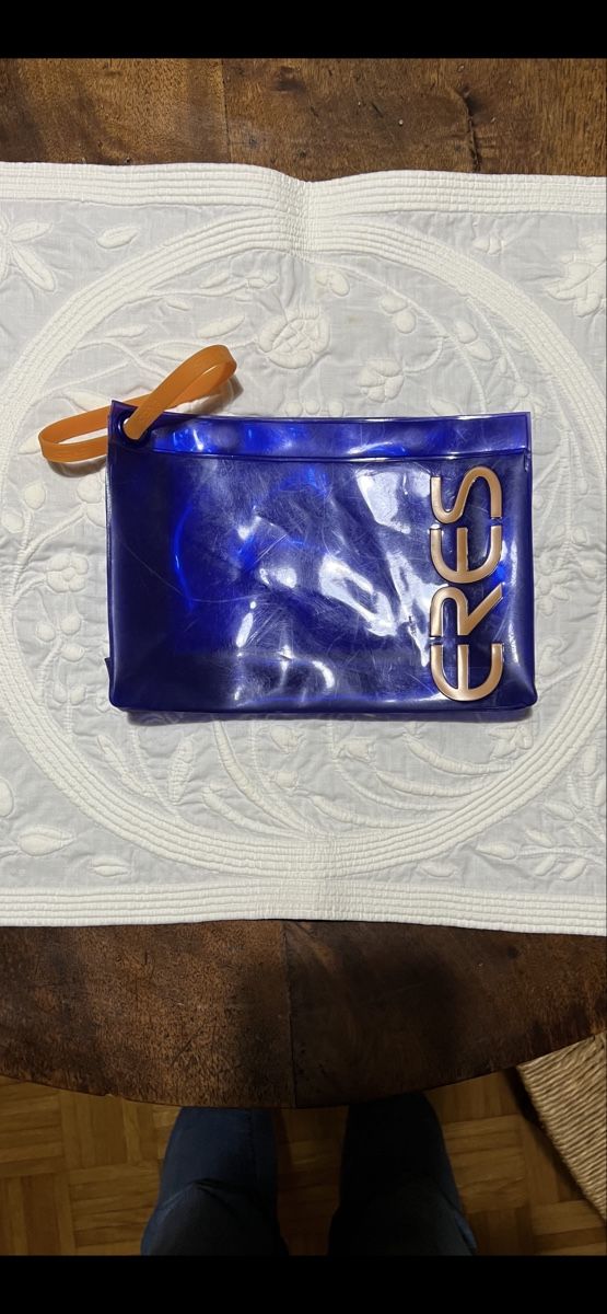 Costumi da bagno & Bikini: Maillot bain eres bleu 40 et pochette – Usato da Corsier GE venduto da Helene2365 2