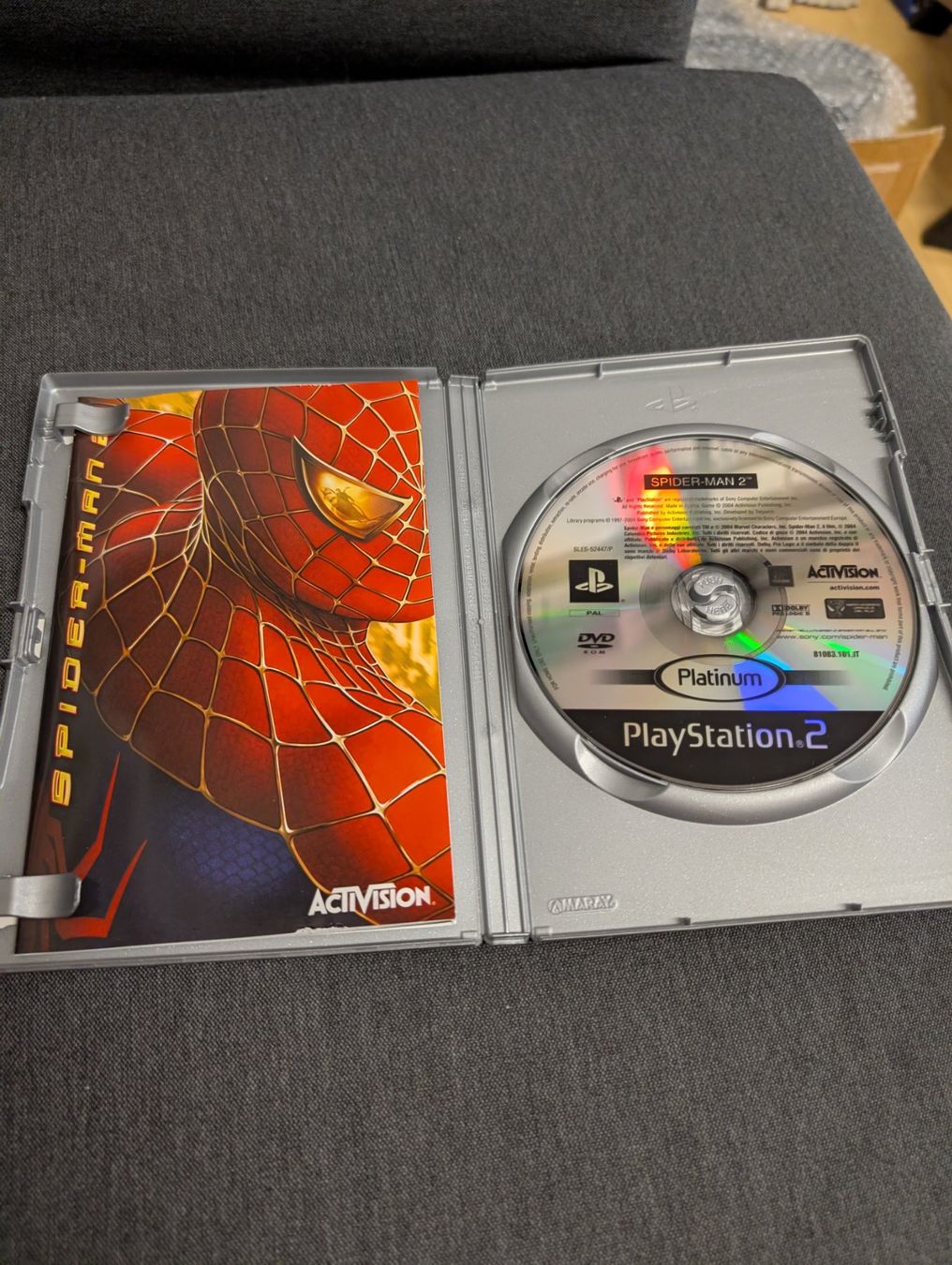 Giochi: Spiderman 2 Sony playstation 2 – Usato da Giubiasco venduto da Ticinerd 2