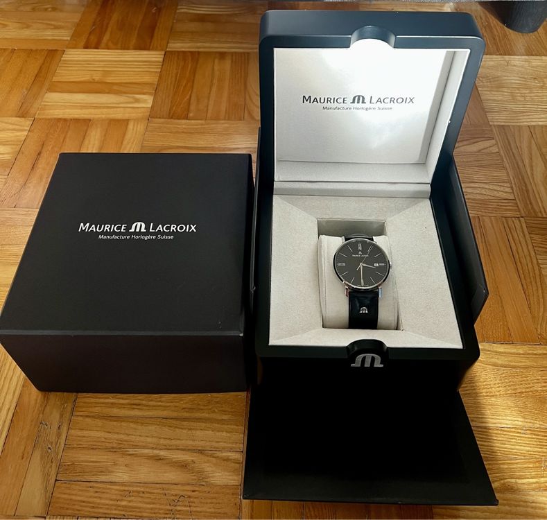 Maurice Lacroix Orologi: Maurice Lacroix Herren Uhr ( Fast Fullset -Rechnung) – Usato da Höri venduto da MikeLehmeister