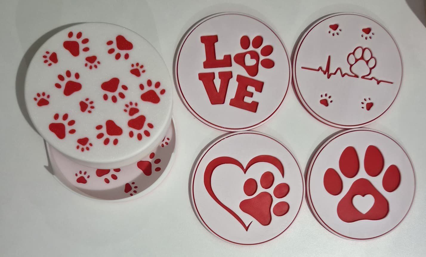Untersetzer: Sous-verres – Neu (gemäss Beschreibung) aus Versoix von Lab_crm