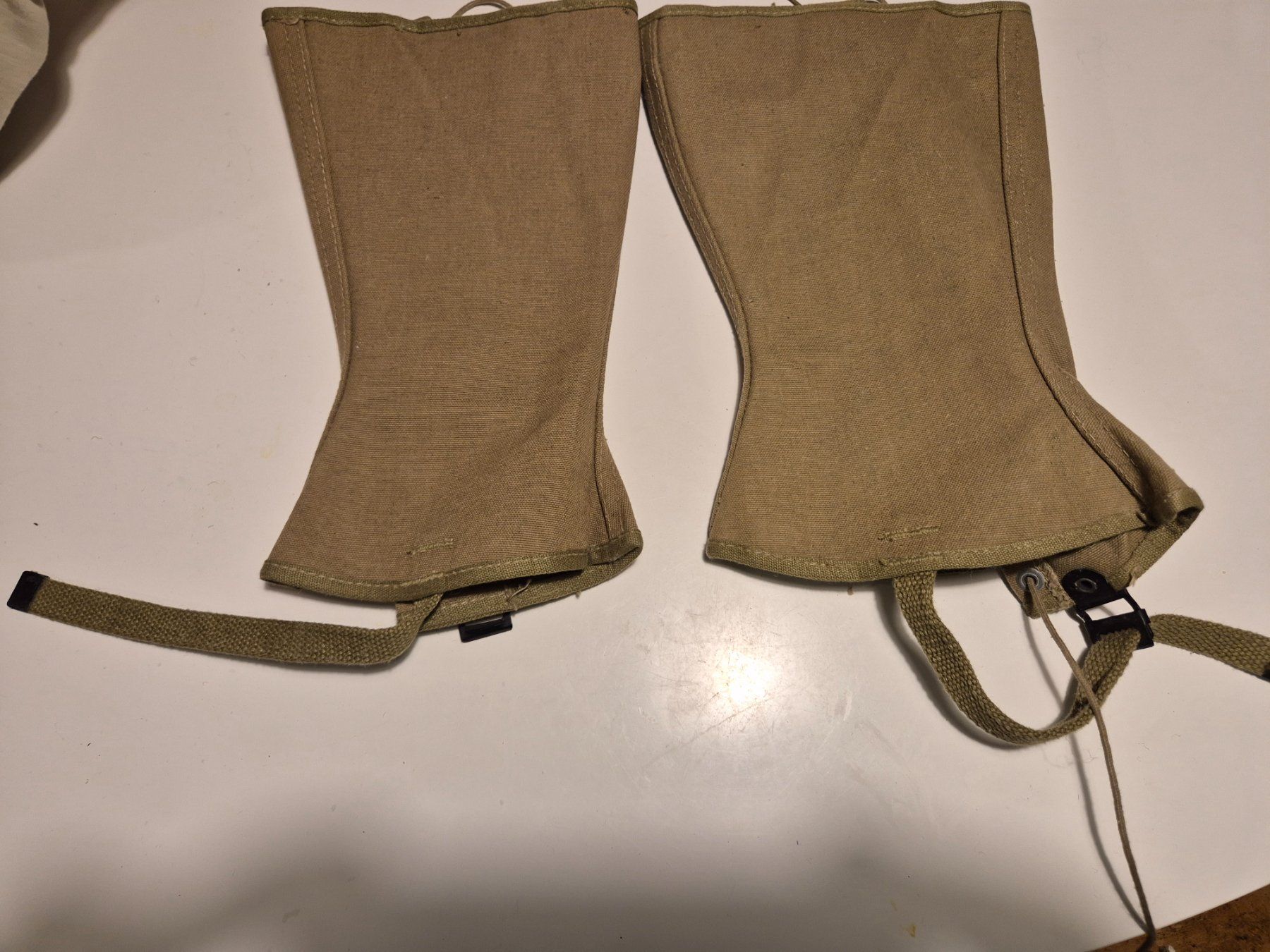 Uniformi: Gamaschen USA Modell 1938 – Usato da Hüntwangen venduto da ABCCBA01 2