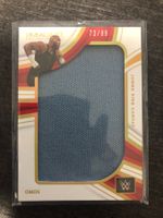 Panini Immaculate WWE Omos Backlash used patch 73/99